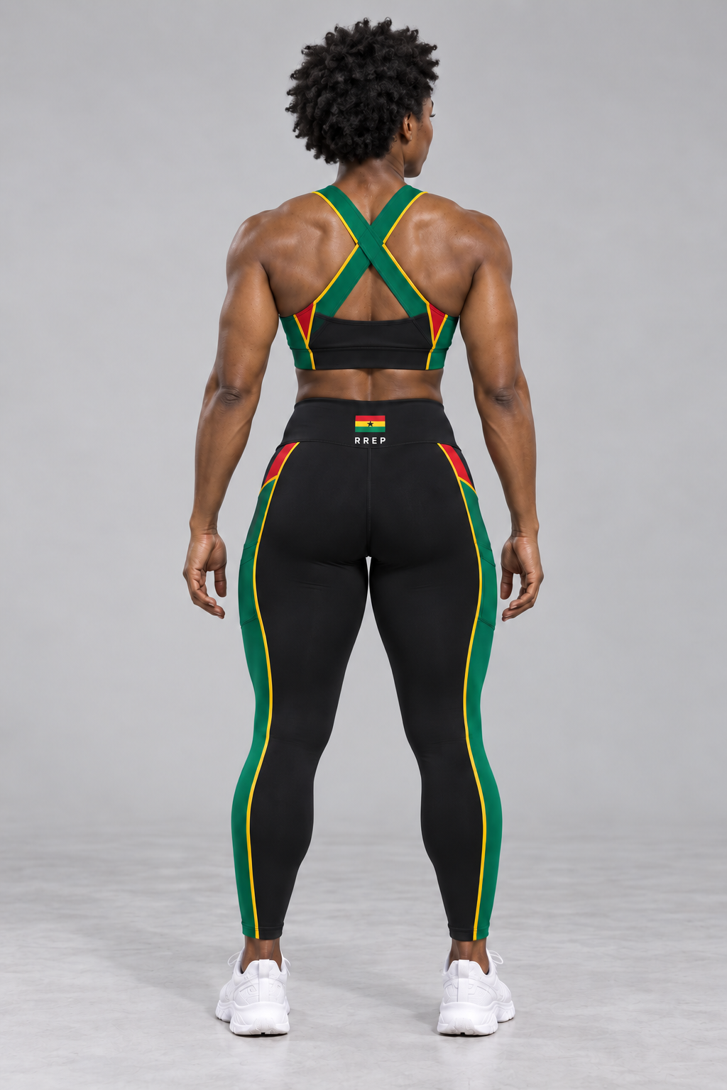 RREP Ghana Women’s Sports Bra and Leggings Set